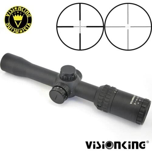 Visionking 2-10x32 FFP Riflescope Laser illuminated Night Hunting Aim Optical Sight First Focal Plane Tactical Scope .223 .308