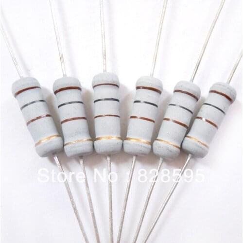 XMC34201QD 3w 100 ohm 100R ohm 100% Original New Fixed Resistor Metal Oxide Film Resistors Resistance +/- 5% (200pcs)