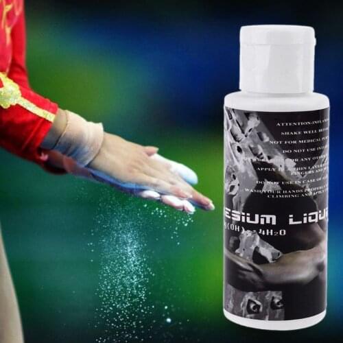 1 Bottle 100ml Liquid Chalk Sports Magnesium Powder Fitness Weight Lifting Anti Slip Cream