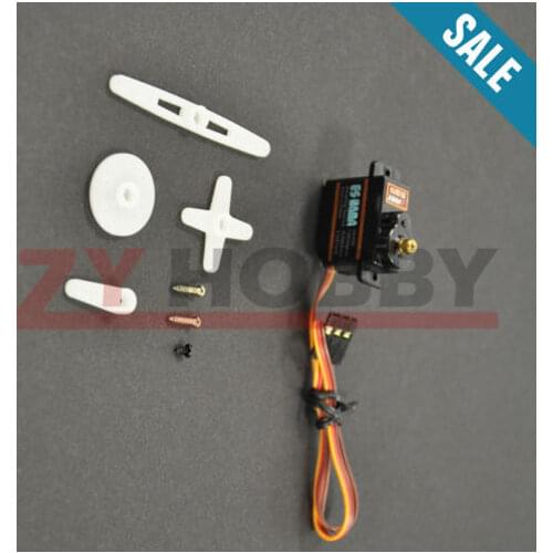 1PC EMAX ES08MAII 12g/ 1.8kg Mini Metal Gear High-Speed 9g Servo Upgrade Version