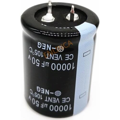 1pcs/lot 50V 10000UF Radial DIP Aluminum Electrolytic Capacitors size 30*40 10000UF 50V Tolerance 20