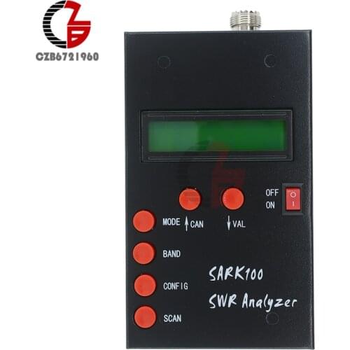 ANT SWR Antenna Analyzer Meter for SARK100 Ham Radio Hobbists