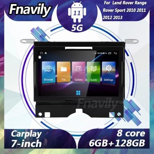Fnavily 7'' Android 11 car radio For Land Rover Range Rover Sport GPS Car dvd player Navigation video stereos DSP 2010 - 2013