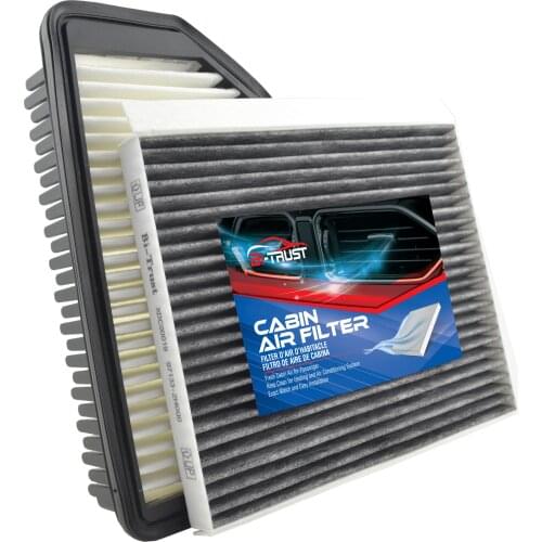 Bi-Trust Engine & Cabin Air Filter for Kia Forte5 Forte Koup CF10728,97133-2H001,A7F79-AQ000,CA11704,28113-A5800