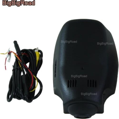 BigBigRoad For Land Rover Discovery 2017 2018 / Sport 2015 2016 2017 2018 Car Wifi DVR Video Recorder Dash Cam Camera