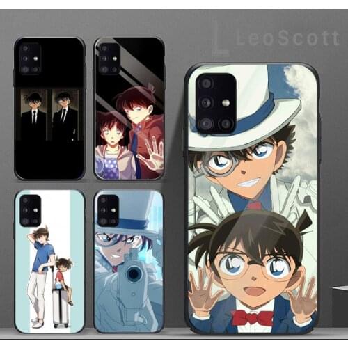 Detective Conan Phone Case For Samsung A32 A51 A52 A71 A50 A12 A21S S10 S20 S21 Plus Fe Ultra