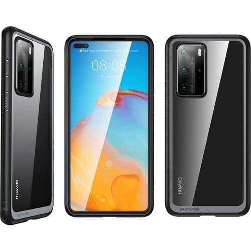 SUPCASE For Huawei P40 Pro Case (2020 Release) UB Style Slim Anti-knock Premium Hybrid Protective TPU Bumper + PC Clear Cover