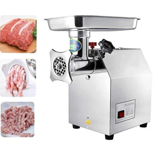 Electric Stainless Steel Mincer 120kg / h Quality Shop Meat Grinder