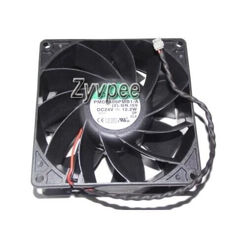 Original Cooling Fan PMD2409PMB1-A DC24V 12.2W 2Wires