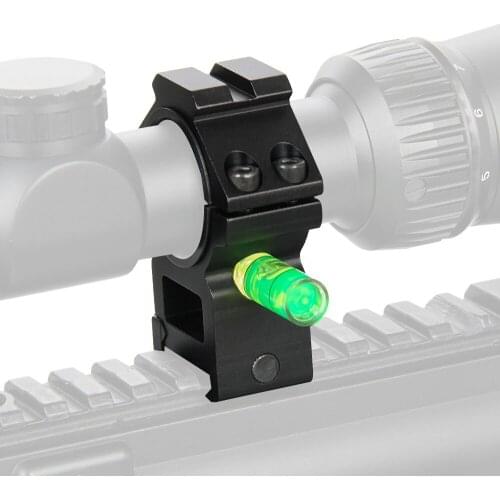 PPT New 21.2mm rial rifle scope Rail mounts with BUBBLE LEVEL Picatinny Scope Mounts Accessories GZ240206