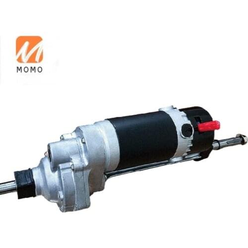 1:20.8 Transaxle Brush DC motor with power off brake 24v 600 watt 4800RPM high quality made in Taiwan