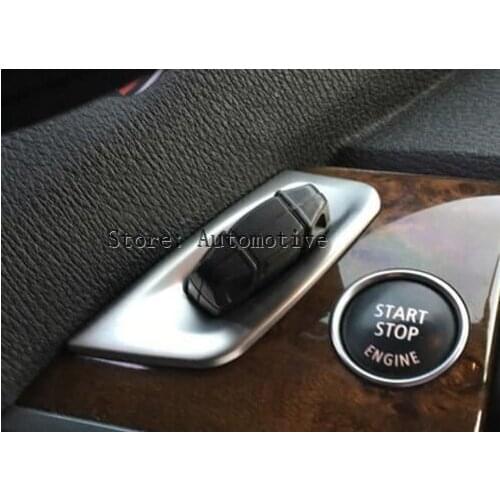 For BMW X6 E71 Interior Middle Console Key Hole Frame Cover Trim 2009-2014 1pcs