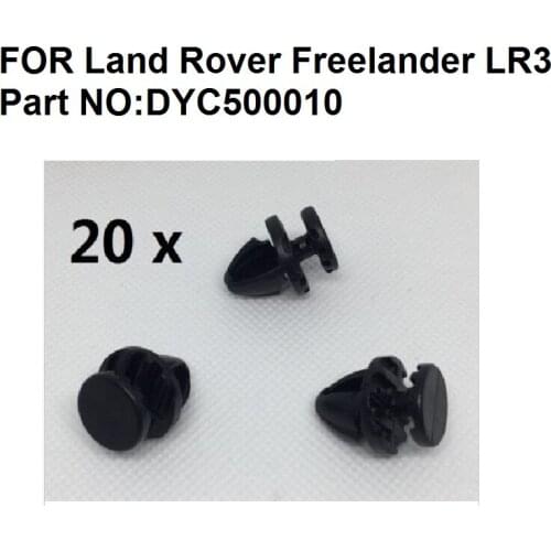 X20 Clips FOR Land Rover Freelander LR3,Grommet Wheel Arch Moulding Trim Clips DYC500010