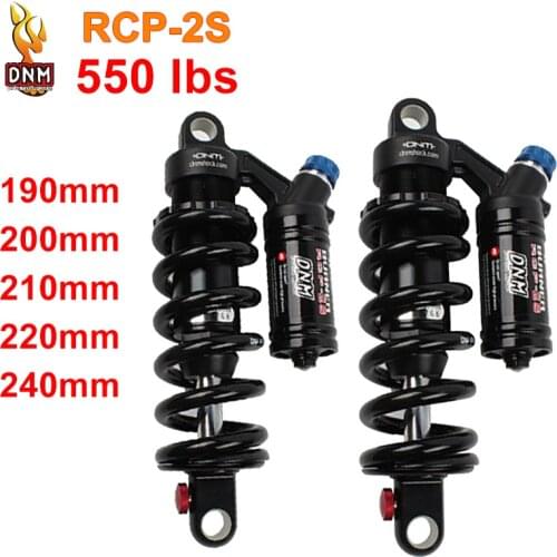DNM RCP2S Mountain Bike Rear Shock 190mm 200mm 220MM 240MM 550 Lbs MTB Mountain Bike Rear shock absorber soft tail Bike rack