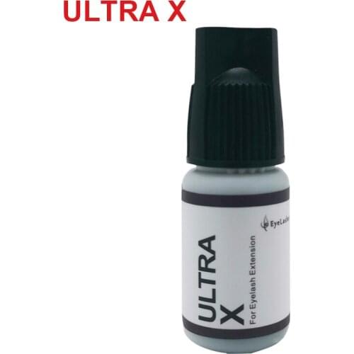 1 Pc Ultar X Glue Korea Original Black For Eyelash Extensions 1-2 Seconds Fast Dry 1-2 Seconds 7-8 Weeks
