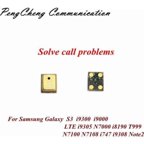 10pcs-100pcs Original For Samsung Galaxy S3 i9300 i9000 LTE i9305 N7000 i8190 T999 N7100 Gold Microphone speaker replacement