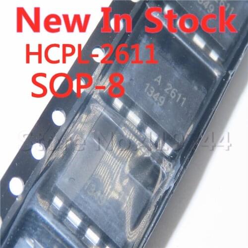 5PCS/LOT A2611 HCPL2611 HCPL-2611 HP2611 SOP-8 SMD isolator In Stock NEW original IC