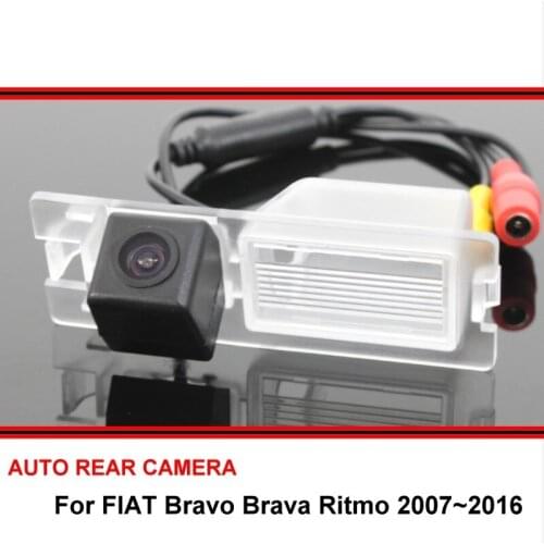 For FIAT Bravo Brava Ritmo 2007 ~ 2016 Car rear view camera trasera Auto reverse backup parking Night Vision Waterproof HD