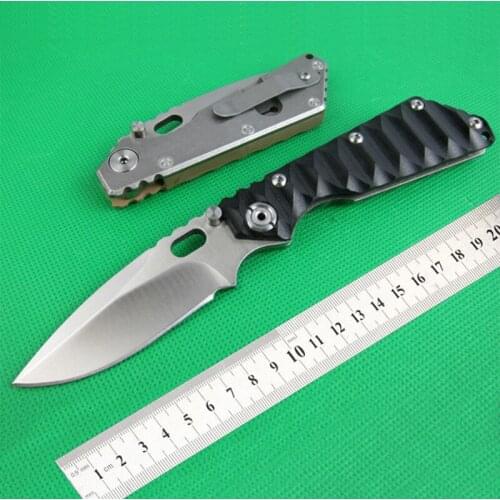 Free shipping New style folding knife camping tool camping survival sharp knife G10 handles Two kinds of color