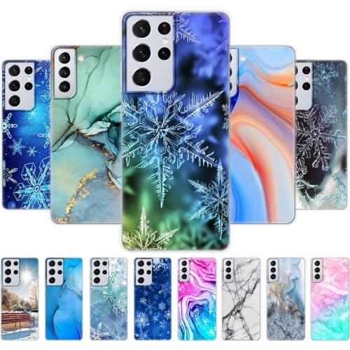 For Samsung Galaxy S21 | S21+ | S21 Ultra 5G Case For Samsung S21 plus Silicon Soft TPU Back Phone Cover On GalaxyS21 S 21 Coque