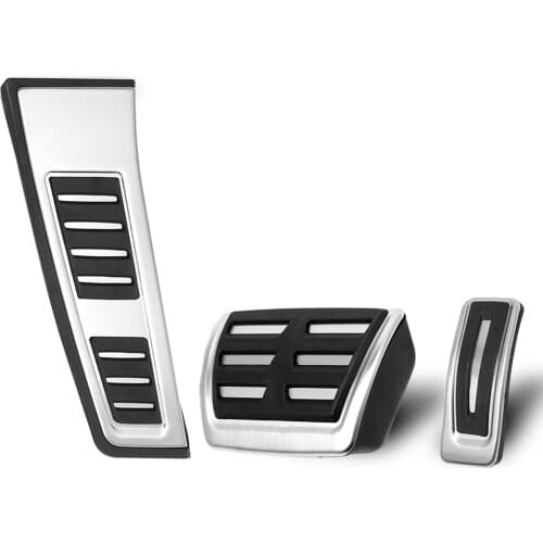 For Audi New A6 C8 Type 4K ab 2019 2020 Right-hand drive Car AT Auto Fuel Brake Foot Rest Accelerator brake pedal Pads