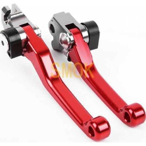 For Honda CRF250R 2004 2005 2006 CNC Pivot Brake Clutch Levers Motocross Dirtbike 8 colors