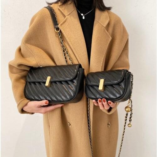 FANTASY Hot Sale PU Handbag For Women 2021 Winter New Messenger Shoulder Bag Lady Classic Luxury Elegant Travel Bag Good Quality