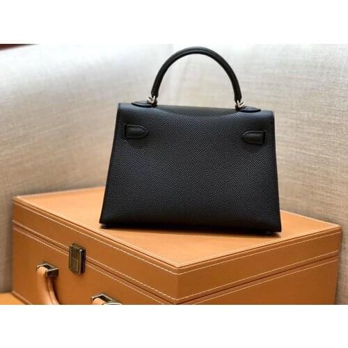Classic luxury designer handbags woman bags import genuine real leather Europe brand top high quality handmade