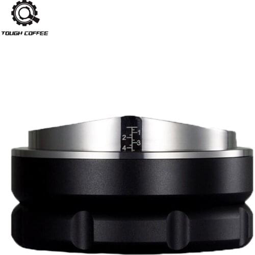 Coffee Accessories 304 Stainless Steel Coffee Tamper Kitchen Press Tool Cloth Powder Leveler Tool Powder Hammer 58mm