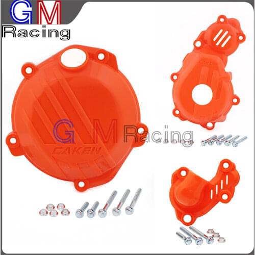 Water Pump Cover Clutch Protector Ignition Guard For KTM SXF SX-F 250 350 250SXF 350SXF SXF250 SXF350 Dirt Bike