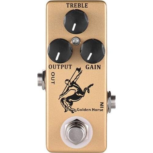 MOSKY Horse Guitar Effect Pedal Overdrive Guitar Pedal Full Metal Shell True Bypass Guitar Parts & Accessories