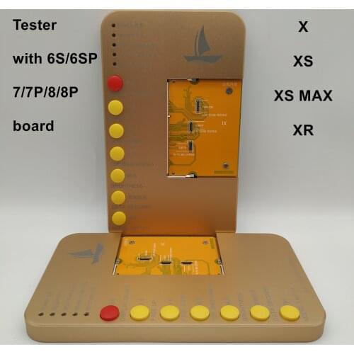 LCD 3D Touch Multifunctional Tester for iPhone 6s 6sp 7 7p 8 8p and X/XS/XSMX/XR light sensor and true tone repair tool