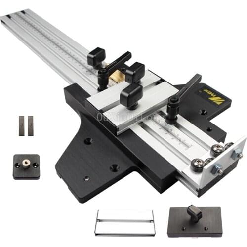 1Set Universal Engraving Machine Guide Rail Linear Slide Orbit for Engraving Straight and Round for Woodworking DIY JF1123