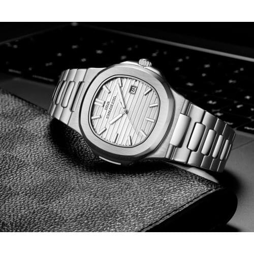 DIDUN 2021new Automatic Mechanical Japan Miyota Watch Mens luxury watch classical waterproof steel belt