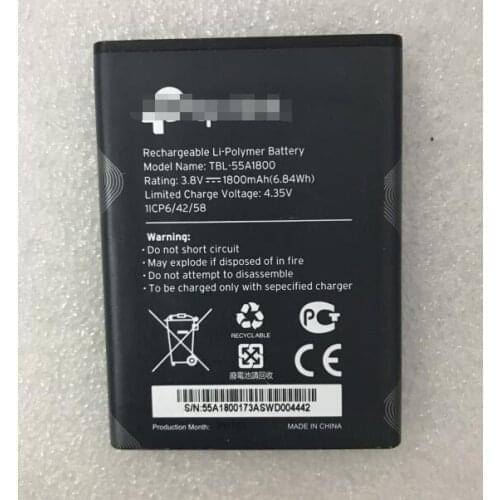 Original 1800mAh/6.84Wh 3.8V TBL-55A1800 Replacement Battery For TP-LINK M730 wifi mifi Battery high capacity