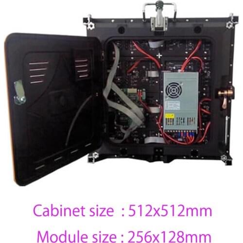P4 Full Color LED Screen Cabinet P4P8 Cabinet 512*512mm P4P5 LED Video Wall