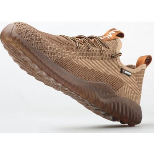 Work Boots Safety Steel Toe Shoes Men Safety Shoes Work Sneakers Indestructible Work Shoes For Men Steel Toe Cap Work Male Shoes