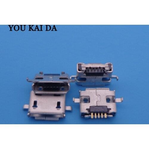 30pcs/lot Mini Micro USB jack connector charging port socket for Millet 1S Gionee S606 gn180/OPPO 3 Amoi n820 N82T29 R805 R801