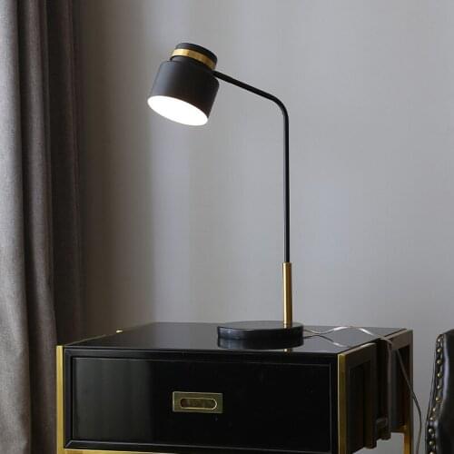 Modern Simple Floor Lamp American Bedroom Living Room Study Bedside Lamp Home Office Floor Lamp Table Lamp Floor Lamp