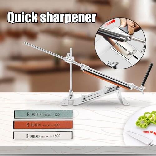 Fixed-angle Knife Sharpener Kits WIth 4 Sharpening Stones For Kitchen Knives CLH@8
