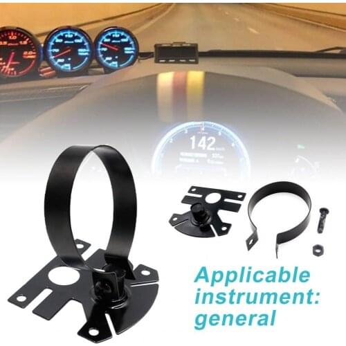 Universal Car Gauge Single Hole Bracket Meter Mount Holder 52mm Diameter for Car Accessories Water Temp Oil Temp Oil Pressure