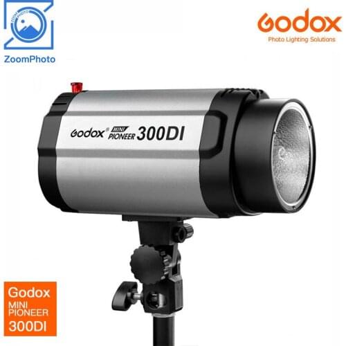 Godox MINI PIONEER 300DI/220V 110V Studio Flash Monolight Flash Strobe With Lamp Head For DSLR Cameras