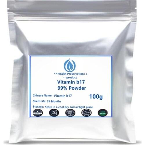 Top Quality Amygdalin b17 Vitamin B17 Powder Foods Bitter Almond Kernel Apricot Kernel Seeds Extract Anti Cancer