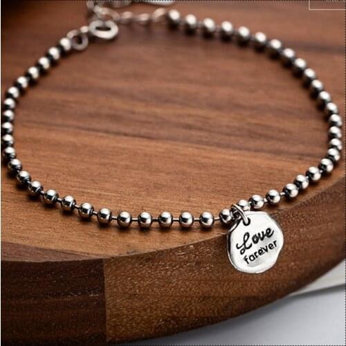Womens Bracelets Chains 925 Silver Jewelry Fashion 2021 Original Couple Charms Galactic Friendship Luxury Sterling Letter Ball