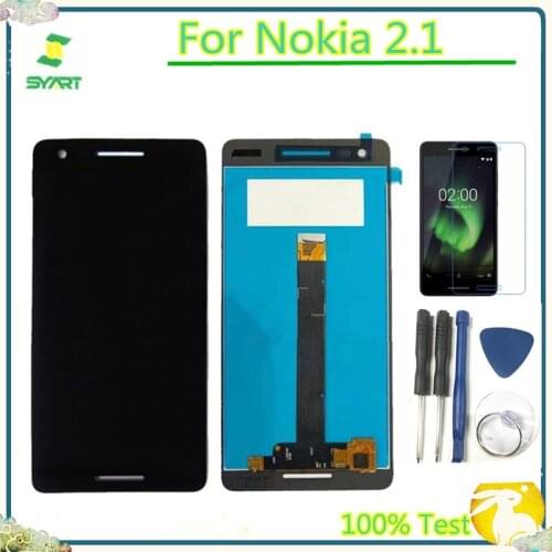 LCD Display For Nokia 2.1 Digitizer Assembly 5.5'' Screen Assembly TA-1080 TA-1084 A-1086 TA-1092 For Nokia 2.1 Touch Screen