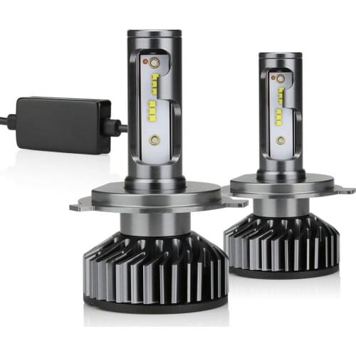 1 pair 10000LM F2 Car Led Light Canbus Real H4 H7 H11 H1 9006 HB4 9005 HB3 H3 LED Headlight ZES Chips Bulbs