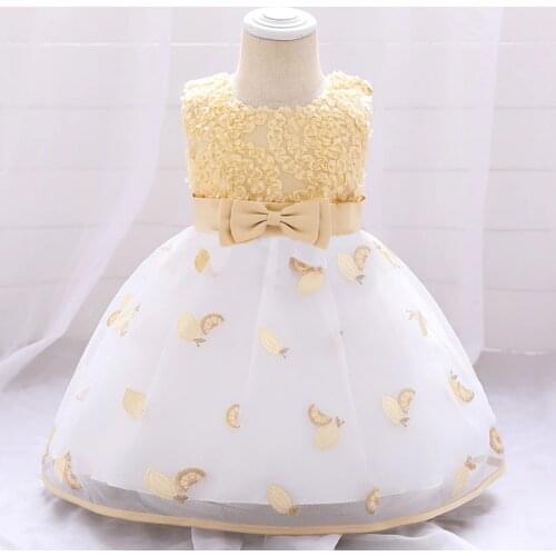 2021 Summer Elegant 1st Birthday Dress For Baby Girl Clothes Princess Dress Lace Party And Wedding Dresses Baptism 3 12 24 Month