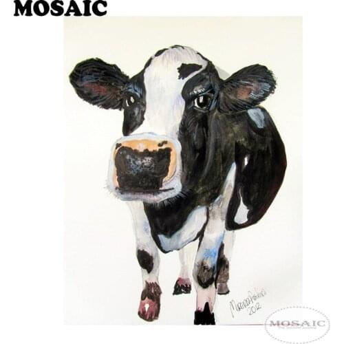 5D DIY Diamond Painting Netherlands animal milk cow Full Square Diamond Mosaic Digital Filled Cross Stitch Manual Art DIY