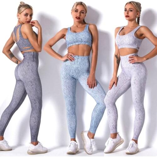 Seamless Yoga Set 2020 Women Workout Set Sports Clothes Tracksuit Women Gym Sportswear Fitness Suit Sports Pants Leggings