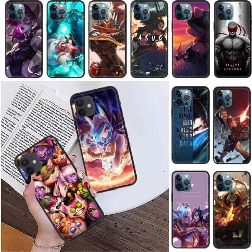 League Of Legend Lol Case For Apple iPhone 12 11 Pro 7 XR X XS Max 8 6 6S Plus SE 2020 5 5S 12Mini Silicone Phone Fundas